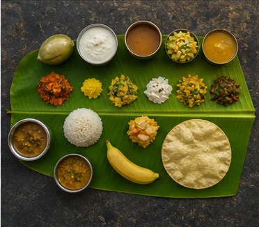 Tamil meal introducing regional food traditions